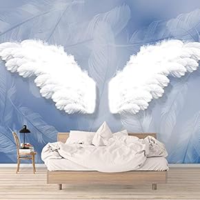 Wall Murals for Bedroom Beautiful Pictures Collection Panda Wings Removable Wallpaper Peel and Stick Wall Stickers - 66x96 inches