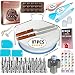 117 Pcs Cake Decorating Supplies Kit for Beginners-1 Turntable stand-48 Numbered icing tips with pattern chart & E.Book-1 Cake Leveler-Straight & Angled Spatula-3 Russian Piping nozzles-Baking tools primary