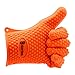 NEWEST 2016 EDITION Heat Resistant Silicon Gloves For Barbecue & Oven Use, Made For Grilling, Cooking & Baking + Bonus Silicone Brush By Eco Grab - 1 size fit all