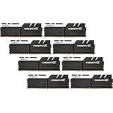 G.SKILL 64GB (8 x 8GB) TridentZ Series DDR4 PC4-25600 3200MHz For Intel X99 Platform Desktop Memory Model F4-3200C16Q2-64GTZKW