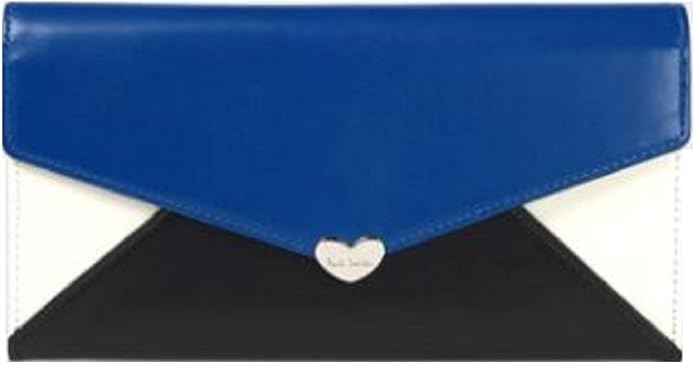 Amazon ポールスミス Paul Smith 財布 カラーミックスラブレター レディース 長財布 ブルー 財布