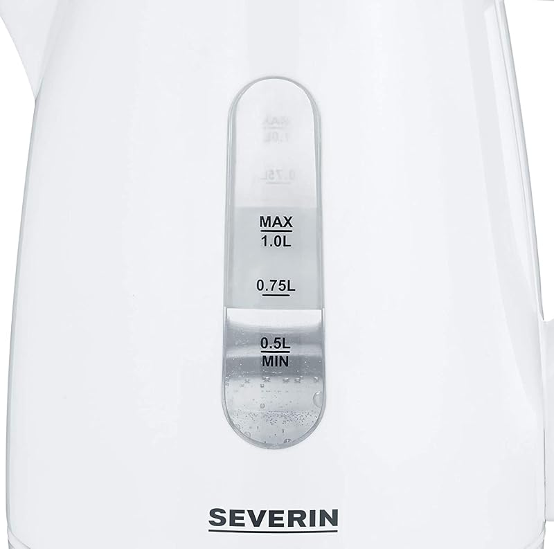 WK 3411 Hervidor de Agua, 2.200 W, 1.0 L aprox., Base 360° con Sistema Inalámbrico, Blanco