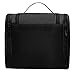 Bagail Toiletry Bag Men & Women For Makeup, Cosmetic, Shaving, Travel Accessories, Personal Items -Hotel, Car, Home, Bathroom, Airplane Hanging Toiletries Kit Makeup Organizer Black