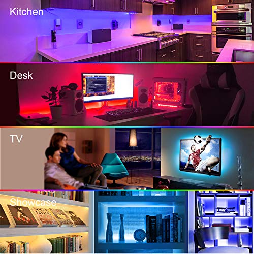 image for PANGTON VILLA RGB Under Cabinet Lighting, 6 PCS x 19.6In LED Strip Lig