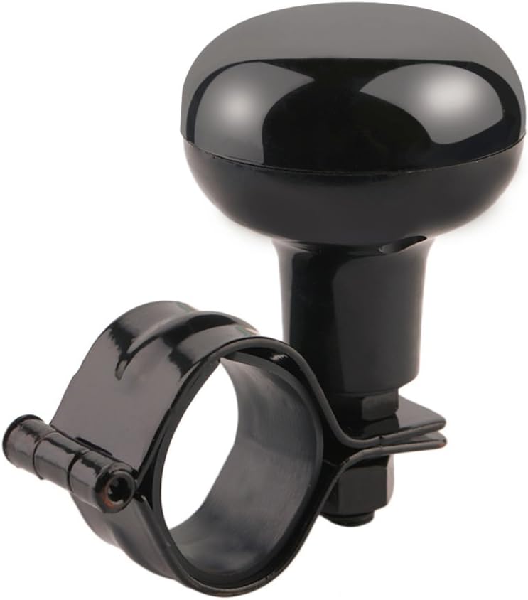 WINOMO Steering Wheel Spinner Knob for Car Vehicle (Black): Automotive