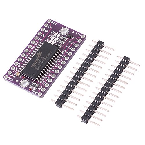 Icstation HT16K33 16X8 LED Dot Matrix Driver Module Breakout Board I2C for Arduino