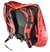 Salient Helix Large Disc Golf Bag (25-35 Disc Capacity) (Red/Black)