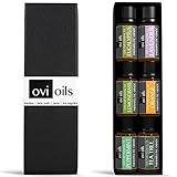 Essential Oils Aromatherapy Gift Set - 100% Pure Therapeutic Grade Guaranteed - Premium 6 (Peppermint, Lavender, Orange, Eucalyptus, Lemongrass, Tea Tree) - #1 Award-Winning Ultra Fine Quality