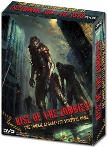 DVG: Rise of the Zombies! the Zombie Apocalypse Survival Board Game by Dan Verssen Games
