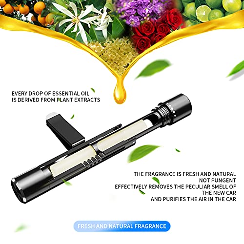 KMSCO Car Air Fresheners Scents Diffuser Vent Clips Perfume Essential