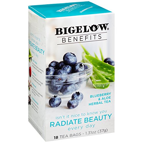 Bigelow Benefits Sleep Chamomile Lavender Herbal Tea Box of 18 Teabags (Pack of 6) CaffeineFree