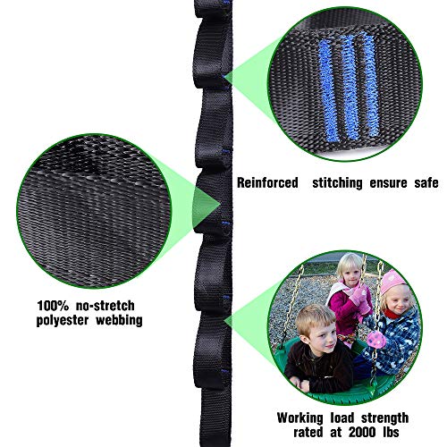 3 pys+Adjustable+Carabiners+Installation+Non+Stretch