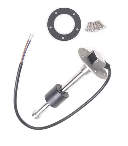 Fuel Sending Unit Stainless Steel Fuel Gas Sender Marine Boat Water Level Gauge Sensor Arm Type 5 Hole 24033ohm 250mm - View #10