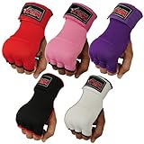 MRX Gel Padded Inner Gloves With Long Wrist Wrap For Wrist Support Multi Colors