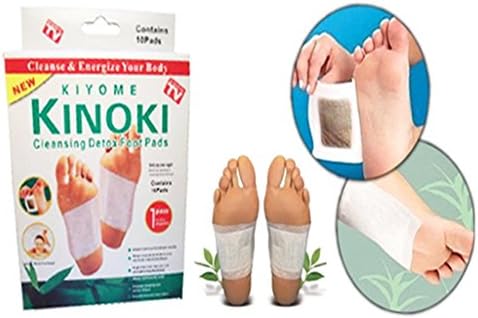 Cpixen Kinoki Cleansing Toxins Remover Detox Foot Patches 30 Adhesive Pads Kit