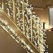 TOFU 300 LED Christmas String Lights, Waterproof Fairy Rope Lights Outdoor Indoor for Christmas Tree Decoration,Bedroom, Party, Wedding, Holiday Decor (Warm White)