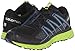 Salomon Men's X-Mission 3 Trail Running Shoe, Black/Granny Green/Bright Blue, 10.5 D US