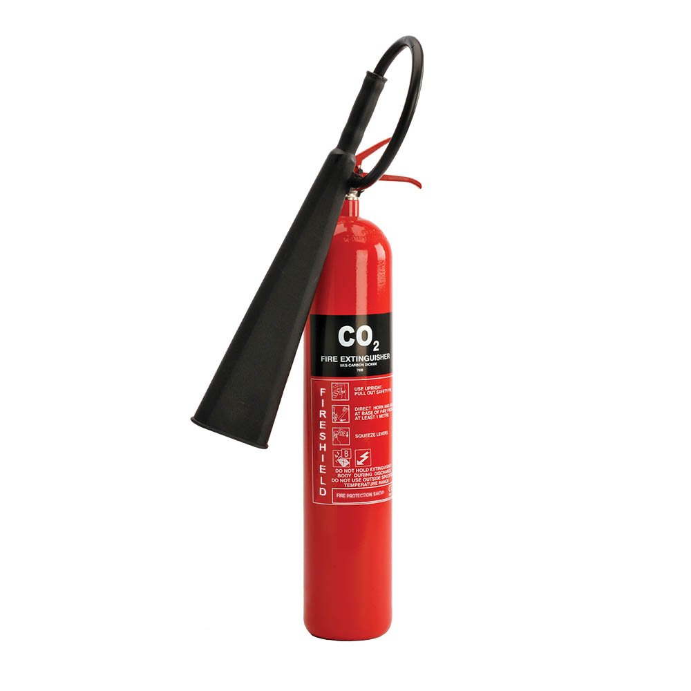 Carbon Dioxide Fire Extinguisher 5KG CO2 Extinguisher FireShield PRO