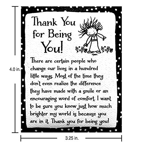 Blue Mountain Arts Refrigerator "Thank You for Being You!" 4.0 x