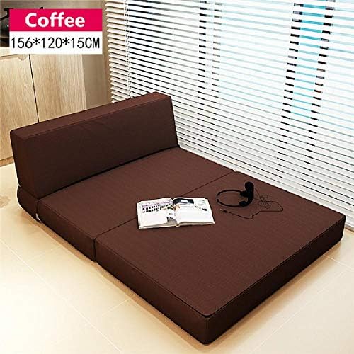 MIRACLE BLACK Foam Folding Mattress and Sofa Bed with Removable Cover Bedroom Furniture Sleeping Futon Bed Japanese Floor