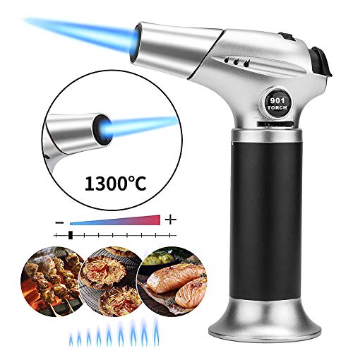 Tobepico Butane Torch Refillable Blow Torch Cooking Torches Kitchen