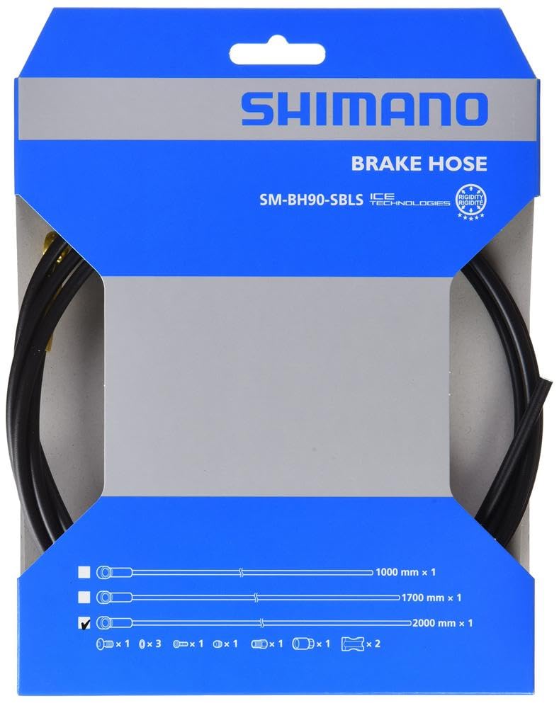 SHIMANO I-SMBH90SBLSL200 2 Metre Black Brake Line