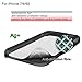 iPhone 7 Case, Rebex Slim Fit Flexible TPU Protective Case [Shock-Proof] [Scratch-Resistant] Anti-Radiation Protection Cover for Apple iPhone 7 / 6s / 6 (Black)