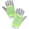 Neon-Green-Short-Fishnet-Gloves