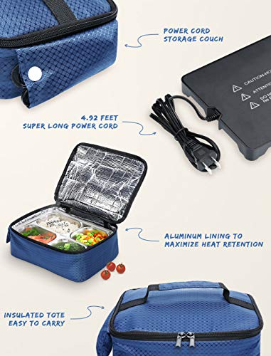 image for Personal Portable Oven for Prepared Meals Reheat, Mumba 48W Electric S