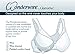 Glamorise Women's Full Figure Lacey Wonderwire Bra #9035