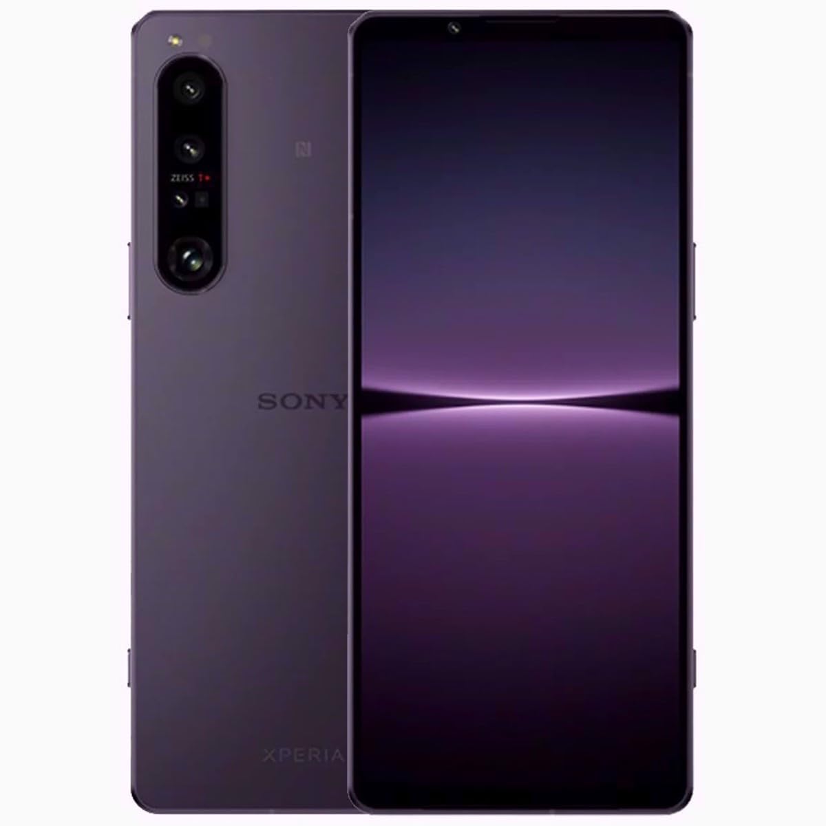 Sony Xperia 1 IV XQ-CT72 5G Dual 512GB 12GB RAM Factory Unlocked (GSM Only | No CDMA - not Compatible with Verizon/Sprint) Mobile Cell Phone – Purple
