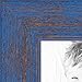 ArtToFrames 11x14 inch Blue Rustic Barnwood Wood Picture Frame, WOM0066-1343-YBLU-11x14