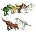 Mini Compatible Dinosaur Toy Figures Bricks CZP Tyrannosaurus Rex Building Dinosaur Toys (4PCS)