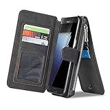 Galaxy Note 7 Case, BELK 2 in 1 Magnetic Detachable Wallet [Large Capacity] Flip Case with 14 Card Slots and Slim PC Back Cover for Samsung Galaxy Note 7 - 5.7 inch