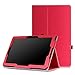 MoKo Dragon Touch X10 / KingPad K100 Case - Slim Folding Cover Case for Dragon Touch X10 / KingPad K100 10.6" Inch Octa Core Android Tablet, RED