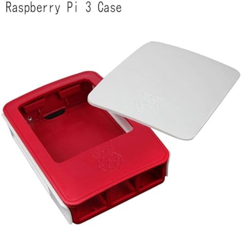 Huante Para Raspberry Pi 3 Modelo B Oficial Caja Estuche Rencito Cubierta Cáscara