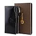 GDTK Women's Large Capacity Luxury Wax Genuine Leather Purse Clutch Wallet (Black)