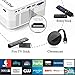 [Wireless Projector] POYANK 2800Lux LED Wireless Mini Projector, WiFi Projector Compatible with Smartphones, Video Games, TV Box Full HD 1080p Supported (WiFi Model)thumb 4