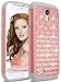 Galaxy S4 Case, MANDYCOWRY [Fashion Creative Design]Crystal Bling PC Shell Shock Absorbing Soft Rubber Inner Hybrid Armor Cover For Samsung Galaxy S4 S IV I9500 GS4 All Carriers(Rose Gold/Grey)