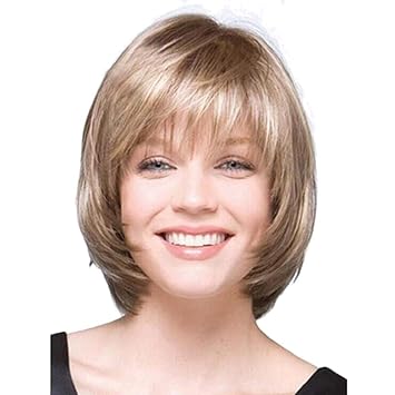 Amazon Com Kadola Short Wigs For White Women Short Bob Hair Wigs