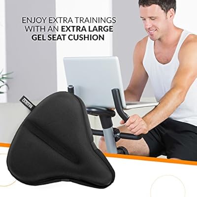 wide exercise bike seat