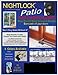 Nightlock Security Lock Patio Sliding Door Barricade Dark Bronze