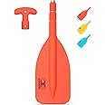 OCEANBROAD Telescoping Emergency Paddle 21''-42''/26''-54'' Aluminium Shaft for Kayaing Boating Canoeing River Tubing