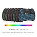 Mitid Wireless Mini Keyboard RGB Backlit 2.4G Remote with Mouse Touchpad Combos
