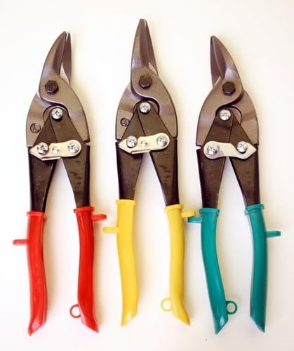 6 Pc BR Tools Aviation Tin Snip Left Right Straight Cutting Cutter 2 3 Pc Sets