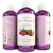 Edible Massage Oil Raspberry Blueberry Strawberry - Sensual Massage Oil for Sex - Sore Muscle Massage Oil - Anti Aging Oil Blend - Anti Wrinkle for Men & Women - Anti Cellulite All Natural Ingredients
