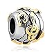 LilyJewelry Love Music Staff Charm for Mom Notes Beads Teacher Friends Lover Gift Compatible with Pandora Charms Bracelet(Notes1)