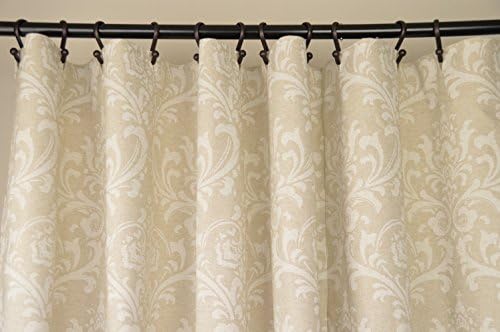 Fabric Shower Curtain - TRADITIONS CLOUD - 72" Width x (72", 74", 78", 84", 90", 96") Length