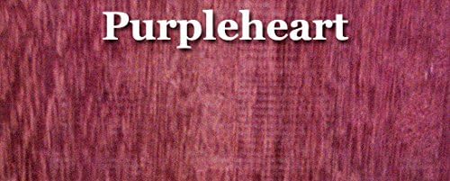4 Pack of Purpleheart Each at 3/4" x 2" x 12"