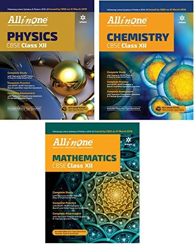 ARIHANT ALL IN ONE PCM,CBSE Class 12th, Physics,Chemistry,Mathematics(Latest CBSE Pattern 2019-20 with5 sample Paper)(CBSE,MAth,Physics,Chemistry,12th)CHAPTER WISE SUMMERY